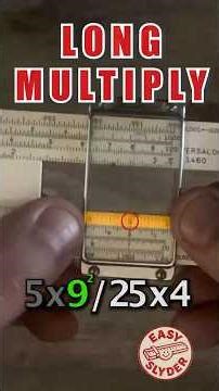 Long Multiplication on the Slide Rule