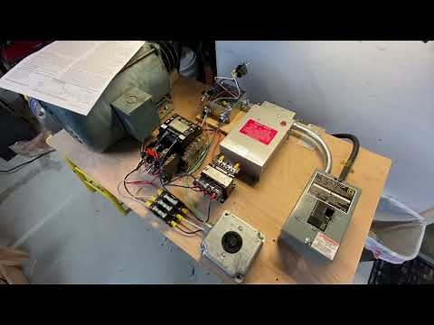 Rotary Phase Converter using Phase-a-matic