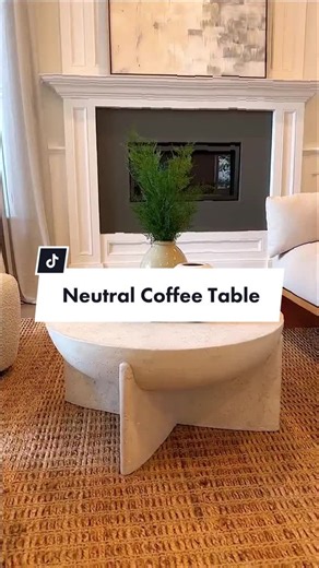 we love the monti lava stone coffee table and so does @Natalie Camila Y #westelm #coffeetable #livingroomdecor