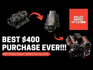 Holley Sniper EFI Manifold for my 5.3LM7 240sx (LS14)