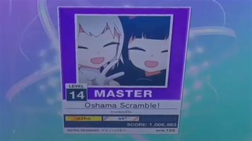 【CHUNITHM】【中二节奏】Oshama Scramble![14.0][sss+]