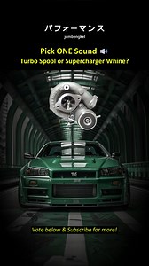 Turbo spool = goosebumps. Supercharger whine = instant adrenaline. 🔥🔊 If you could pick ONE sound forever… which one are you choosing? Comment: TURBO or SUPERCHARGER 👇 #turbospool #superchargerwhine #stututu #jdmperformance #jdmbengkel | JDM Performance