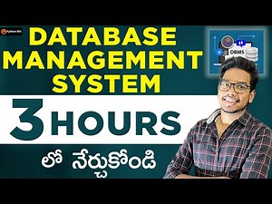 Database Management System | DBMS in Telugu | Database Management System in Telugu | DBMS tutorials