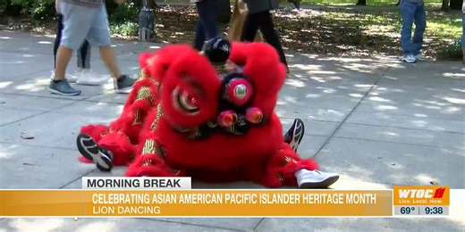 Lion Dancing in Forsyth Park