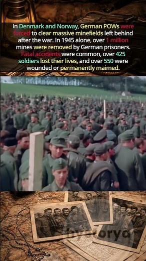 WW2 Minesweepers 💣 #ww2 #german #pow #minesweeper #historyshorts #history #warshorts