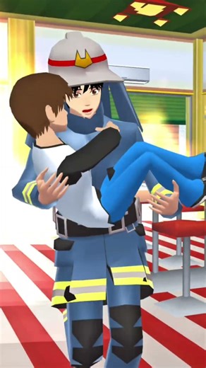 Mio is waiting for her father to come back 😭 #sakuraschoolsimulator