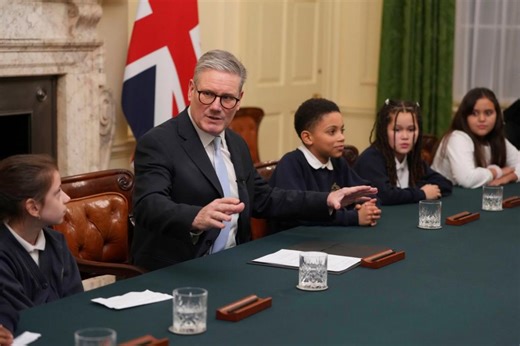 Children interview Prime Minister Keir Starmer