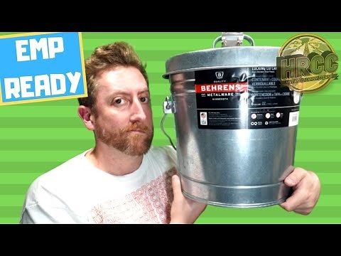 Ham Radio EMP Kit, The Tactical Trash Can