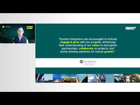 SI Program Overview, Proficy Roadmap, and Training