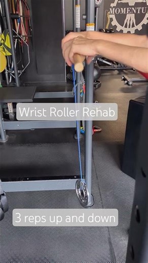 Wrist Roller Rehab #wristpain