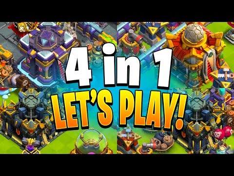 NEW Plan for the 4 in 1 Let’s Play! (Clash of Clans)