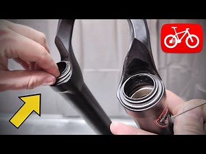 How to maintain a bicycle suspension fork. Bike fork service