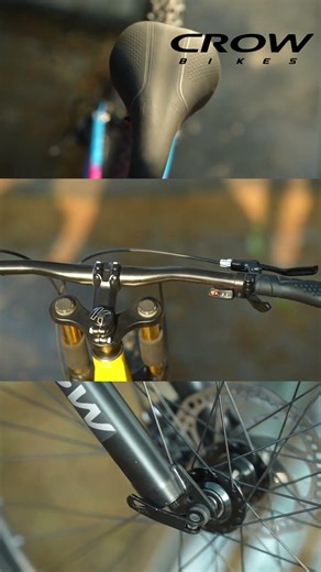 CROW ROOKIE PRO | 24 GEAR CYCLE | SHIMANO GEAR CYCLE | DUAL SUSPENSION CYCLE | STUNT CYCLE