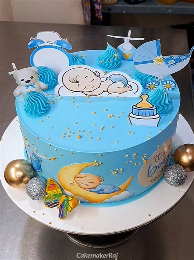 Baby Shower Cake Decorating