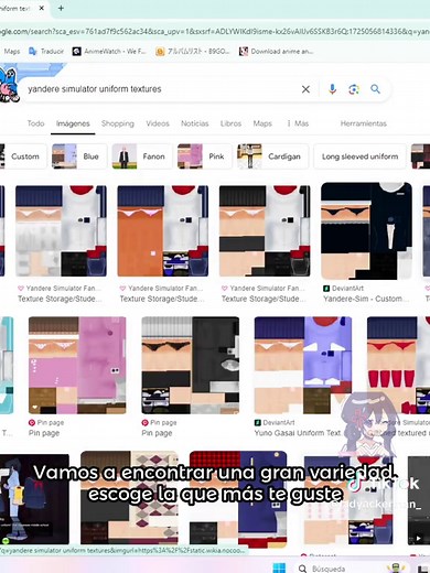 Modos de personalización en Yandere Simulator