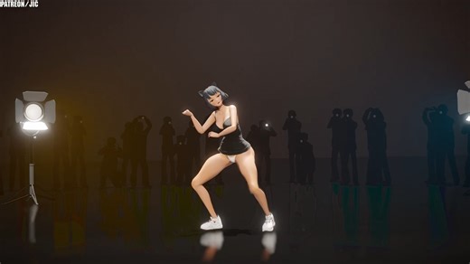 【MMD RWBY】 Perfect Night - Blake (720p_60fps_H264-128kbit_AAC)