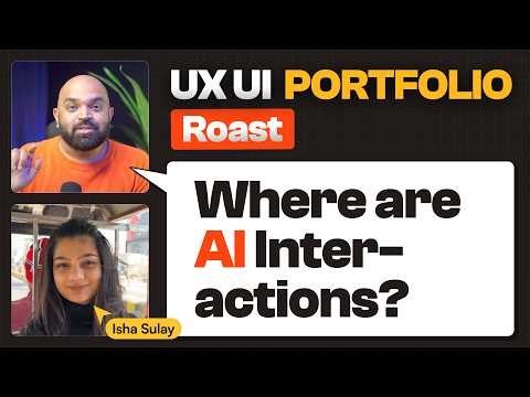 How Hireable is Isha Sulay? (UX Portfolio Roast Review - UX Gym)