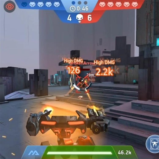 STALKER gameplay mech arena #mecharena #gaming #teammech #mobilegame #mecharenagameplay #games