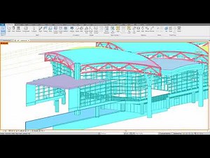 Revit Model, Color by worksets