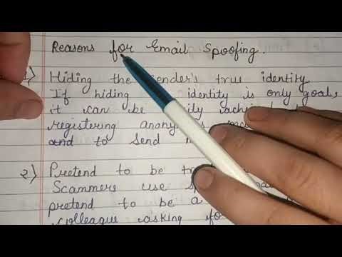 Email Spoofing | cyber security | lecture 4