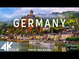 FLYING OVER GERMANY (4K UHD) – Fairytale Castles, Rivers & Scenic Landscapes From Above