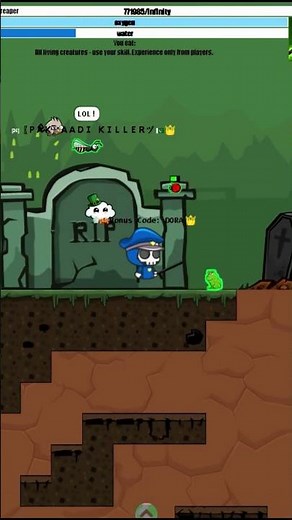 I Acted AFK To Kill This Pumpkin Reaper⚔️ | Evoworld.io #evoworld #shorts