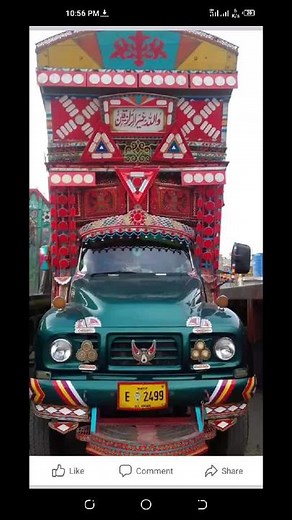 Colorful Decorated Trucks: A Visual Showcase
