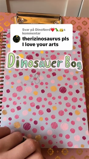 Dinosaur Notebook: Therizinosaurus Design