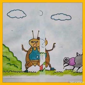 Cuento infantil La fiesta de los insectos.