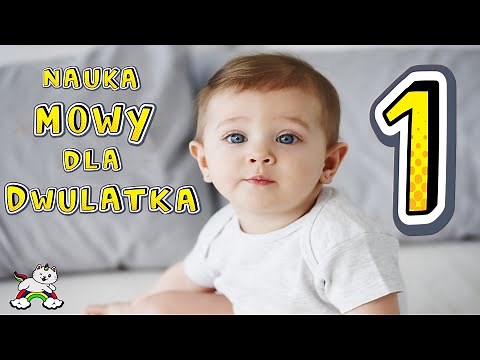 Nauka mowy dla dwulatka/ nauka słówek dla dzieci/ wymowa pierwszych słów/ Tęczowa nauka