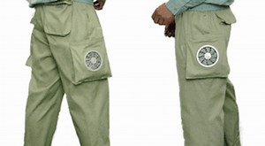 Boy, I sure could go for some battery-powered air conditioner pants