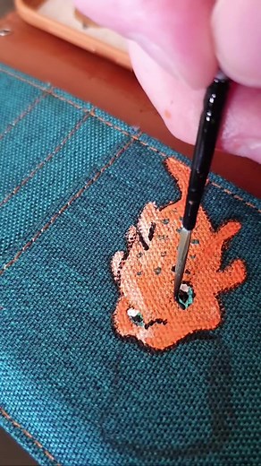 Pudge the Fish Painting on Phone Case Part 2