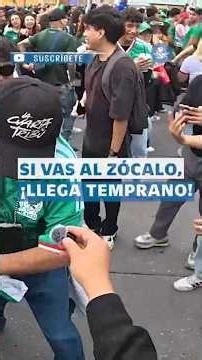 ¿Listo para el partido México vs Chequia? A esta hora podrás ingresar al FIFA Fan Fest #shorts