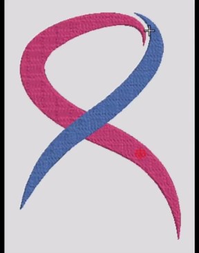 Awareness Ribbon Embroidery Design, Cancer Support Symbol Machine Embroidery File, Instant Download - Etsy
