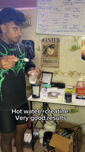 Jagadeesh on Instagram: "Cold water, hot water, milk — all myths. Real results come from clean, trusted creatine, and that’s why I choose @Nutrabay 💪 📍 Buy link in story & Bio 📍 Use code JAGA for extra discounts #ad#creatine#fitness"