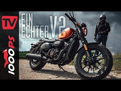 Günstiger Bobber unter 4.000 € - Hyosung GV125 S Aquila