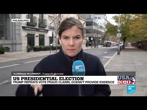 FRANCE 24's Florence VIlléminot reports on the 'final stretch' in Pennsylvania