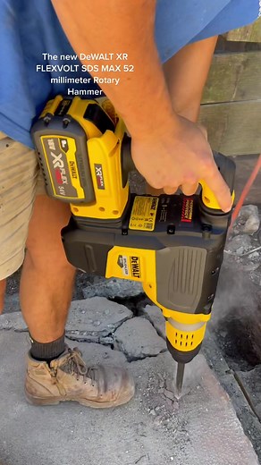 DeWALT XR FLEXVOLT SDS MAX 52mm Rotary Hammer