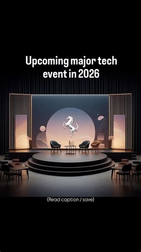 Wealthorithm | Here’s a horizon scan of the biggest global tech events shaping 2026 — think product launches, AI policy summits, innovation ecosystems,... | Instagram