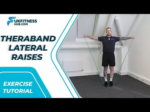 Exercise Tutorial: Theraband Lateral Raises