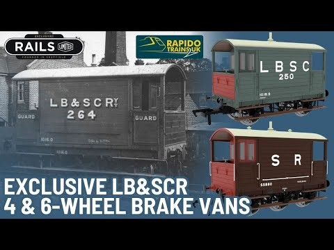 NEW & EXCLUSIVE Rapido LB&SCR "Billinton" Brake Vans from Rails of Sheffield!