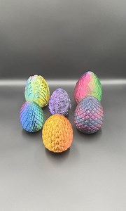 3D Printed Dragon Egg: Fantasy Decor, Collectible Mystery Gift Stocking Stuffer - Etsy