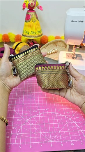 Zipper Mini Pouches .. #shorts #youtubeshorts