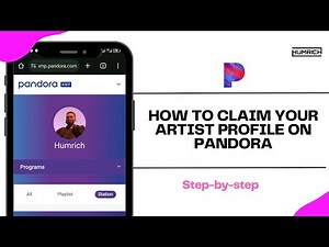 How To Claim Your Artist Profile On Pandora