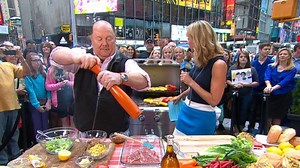 Mario Batali Showcases Awesome Dishes Grilled to Perfection
