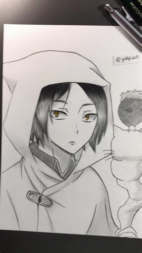 Kenma | Anime Drawing Process