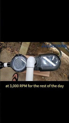 My new variable speed pool pump! #aquastrong #pooldiy #pool