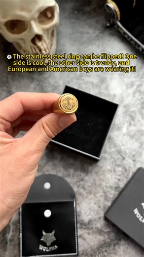 ⚙️ Flip it for two styles! This Nordic Viking Tree of Life ring seamlessly blends ancient symbols with modern cool. 🌳 ✨ Titanium steel and the iconic Tree of Life—twist to switch styles, perfect for history and fashion lovers! 🚚 Special Offer: Get free shipping on orders over $59.99—buy four, get one free—grab this ring that embodies cultural heritage now! | Panymore Stores