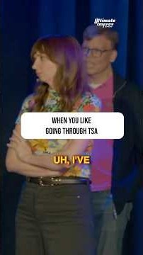 Lauren Lapkus LOVES going through TSA! W/ Jeff Hiller, Will Hines & Dan Black #improvisation