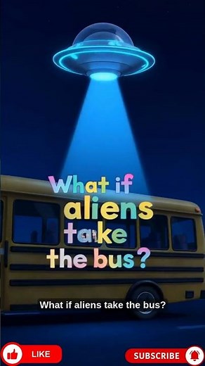 Aliens on the Bus?! 🛸🚌 | Party Bus Dance 😂 | Funny Kids Animation #childrensrhyme